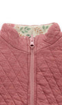 Chaqueta Acolchada Reversible Purebaby con Estampado Patchwork