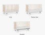 Cuna Convertible Hudson 3-en-1 Babyletto