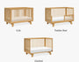 Cuna Convertible Hudson 3-en-1 Babyletto