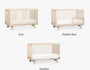 Cuna Convertible Hudson 3-en-1 Babyletto