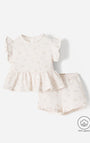 Conjunto Babyfresh Blusa + Short Bebé Niña