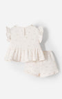 Conjunto Babyfresh Blusa + Short Bebé Niña