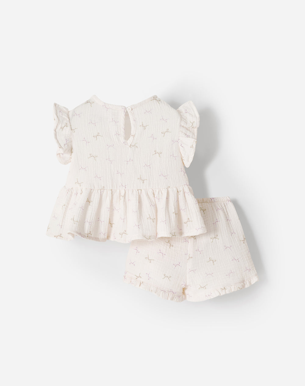 Conjunto Babyfresh Blusa + Short Bebé Niña