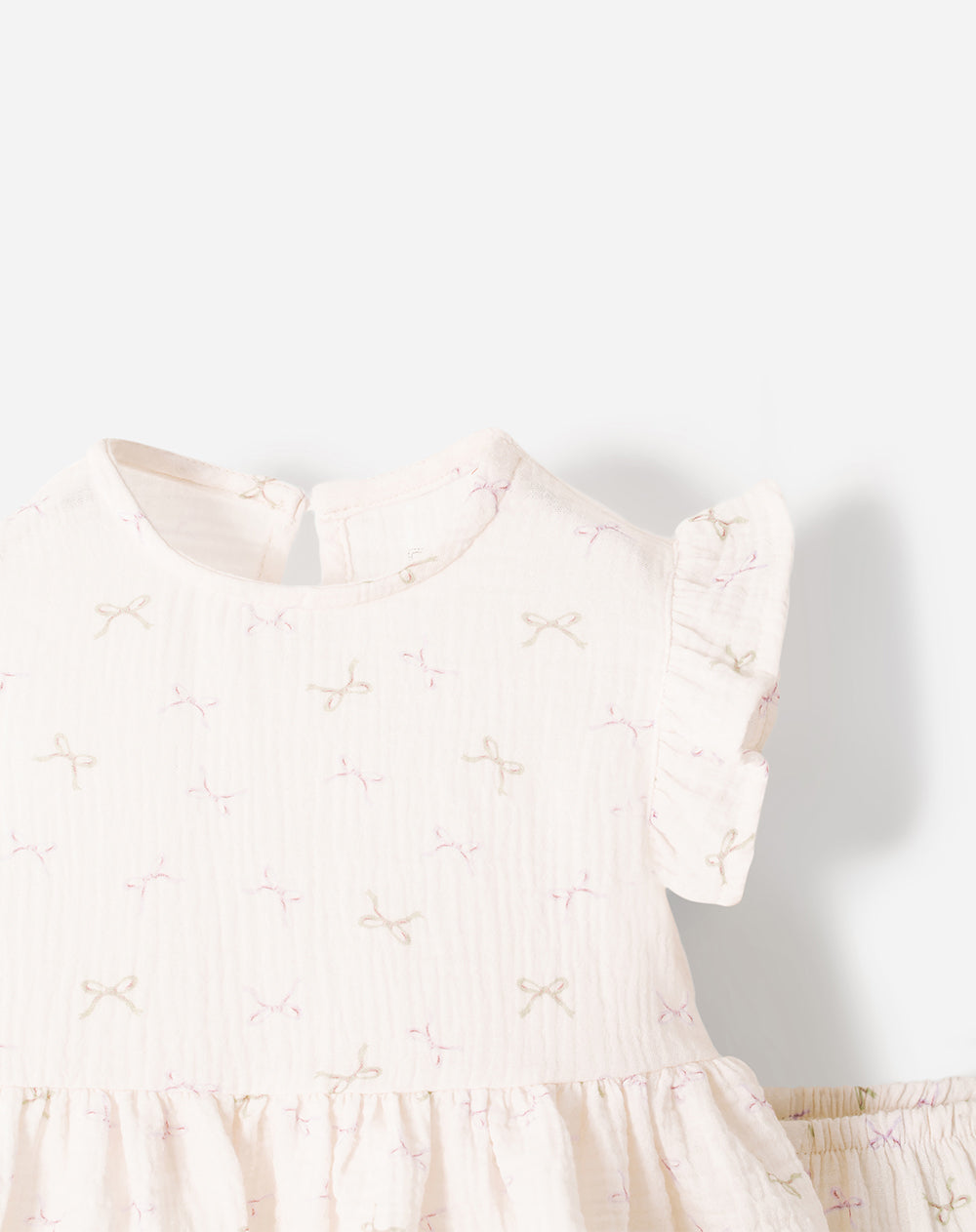 Conjunto Babyfresh Blusa + Short Bebé Niña