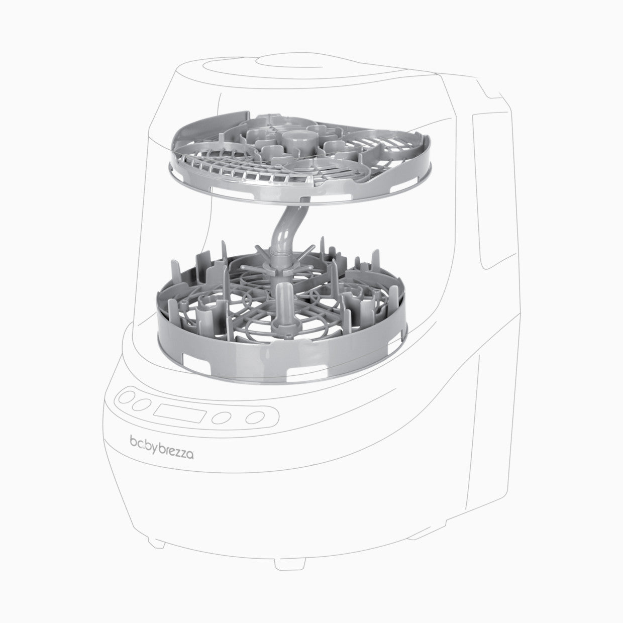 Rejilla para Extractor de Leche Bottle Washer Pro Baby Brezza