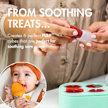 Pulp Popsicle & Freezer Tray + Pulp Silicone Feeder Bundle