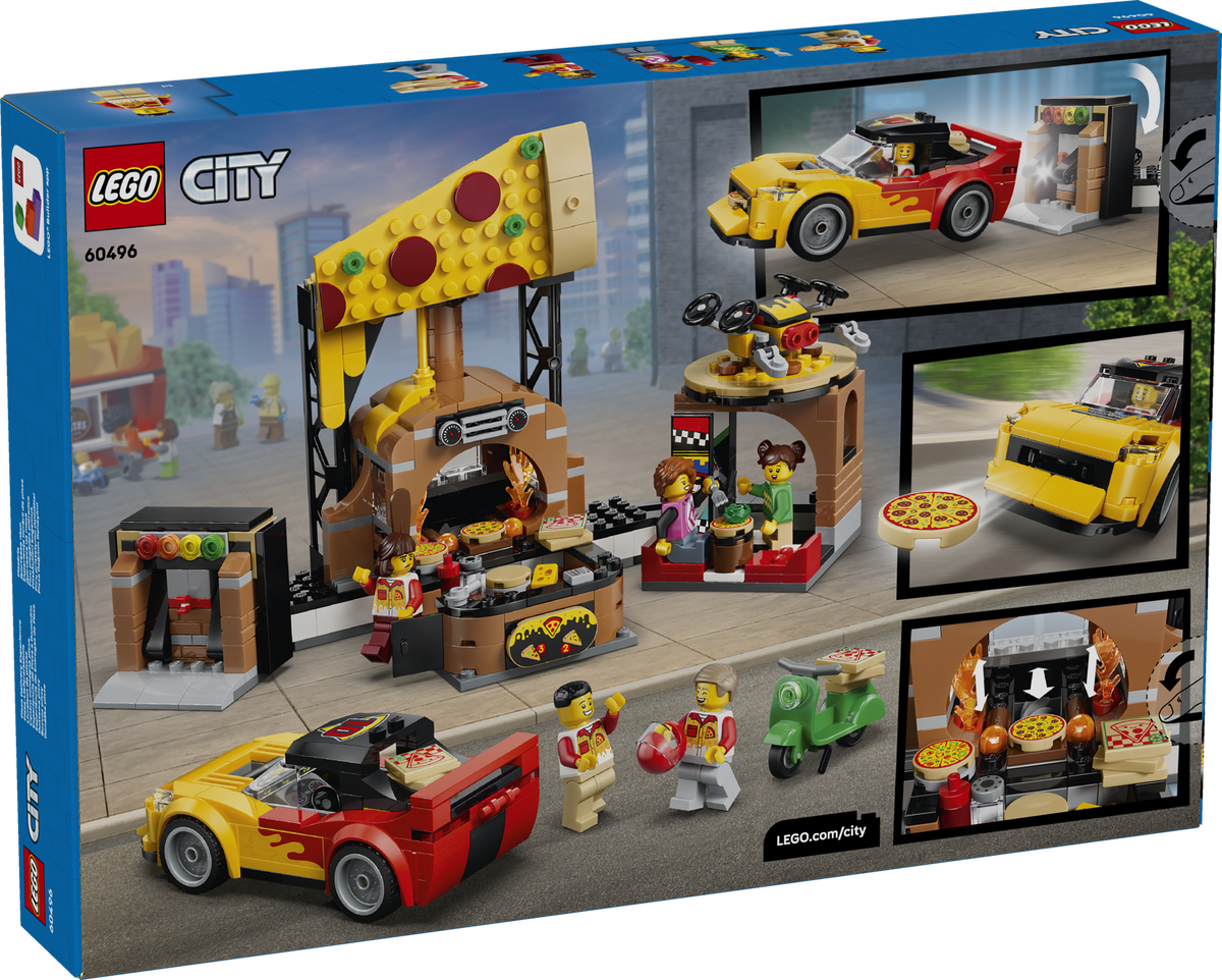 LEGO City Experiencia de Pizza a Domicilio con Vehículos 60496