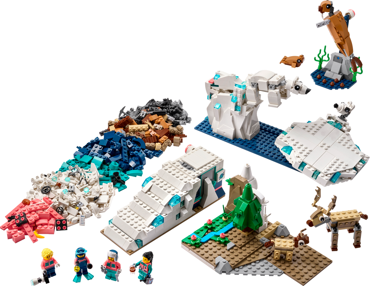 LEGO Education Kit de Ciencias: Animales Árticos 45203