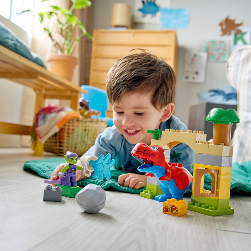LEGO DUPLO Dinosaurio Spidey-Rex vs. Duende Verde 10463