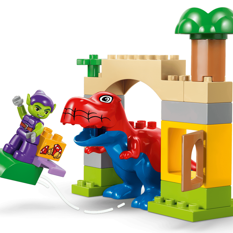LEGO DUPLO Dinosaurio Spidey-Rex vs. Duende Verde 10463