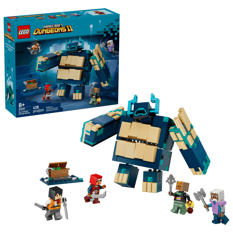 LEGO Minecraft La Batalla del Twisted Warden 21591