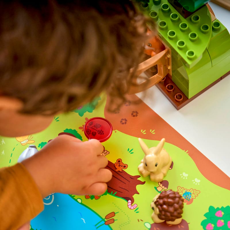 LEGO DUPLO Bosque de Descubrimiento con Animales Salvajes 10480