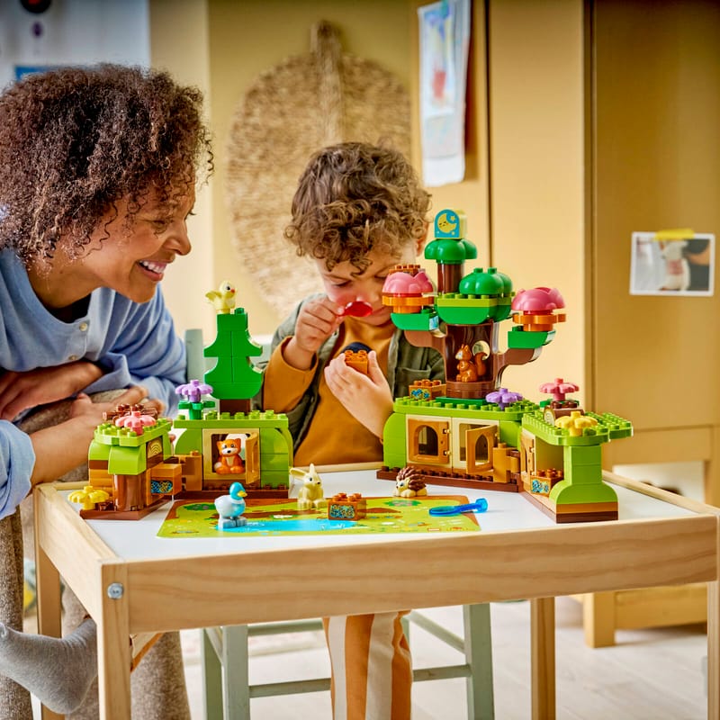 LEGO DUPLO Bosque de Descubrimiento con Animales Salvajes 10480