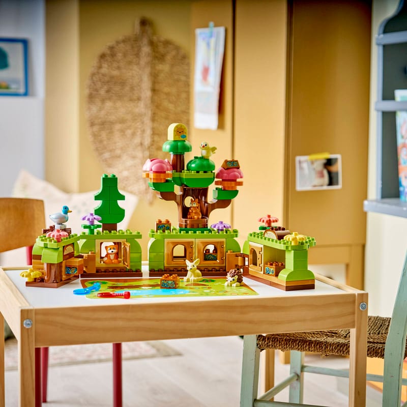 LEGO DUPLO Bosque de Descubrimiento con Animales Salvajes 10480