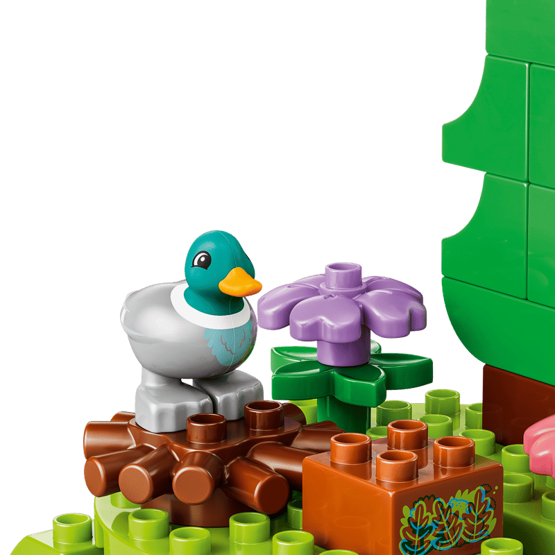 LEGO DUPLO Bosque de Descubrimiento con Animales Salvajes 10480
