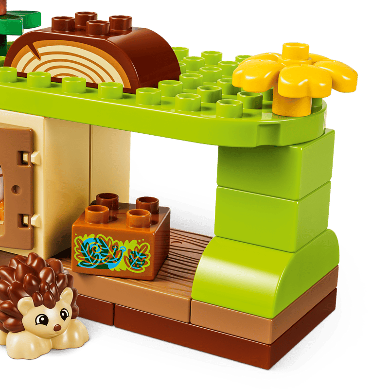 LEGO DUPLO Bosque de Descubrimiento con Animales Salvajes 10480