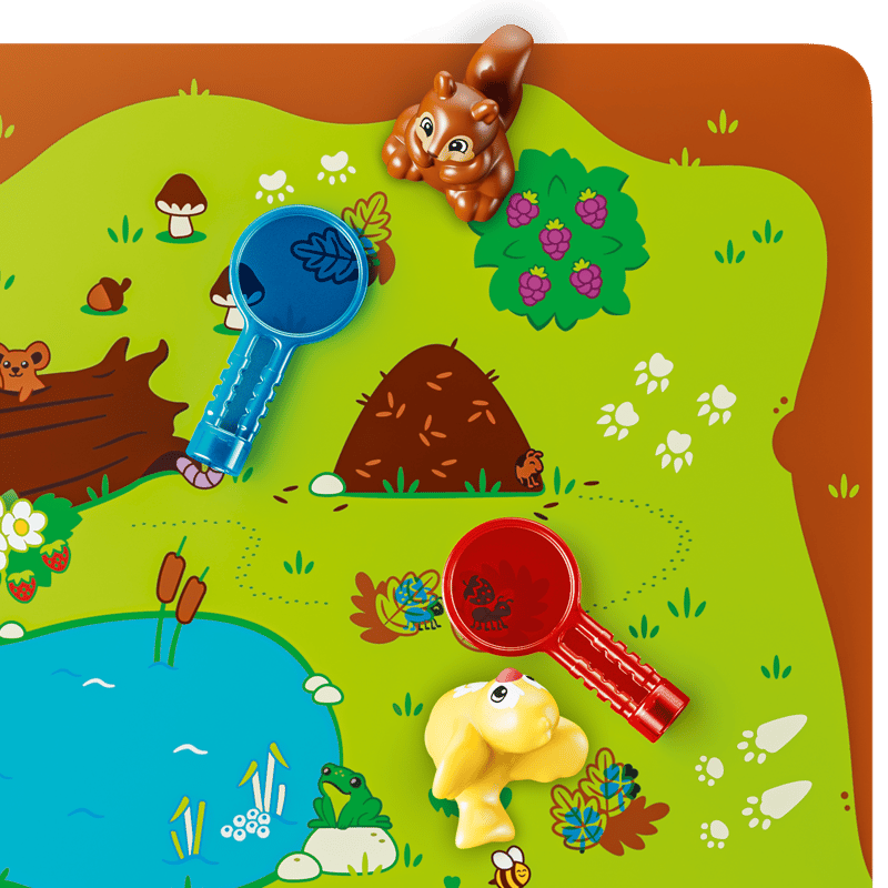 LEGO DUPLO Bosque de Descubrimiento con Animales Salvajes 10480