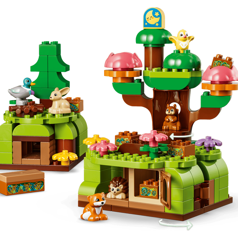 LEGO DUPLO Bosque de Descubrimiento con Animales Salvajes 10480