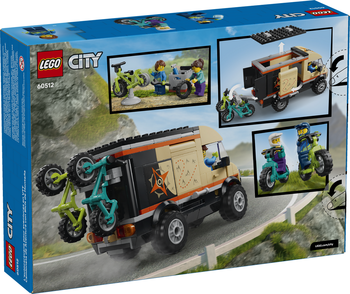 LEGO City Furgoneta de Aventura en Bici 60512