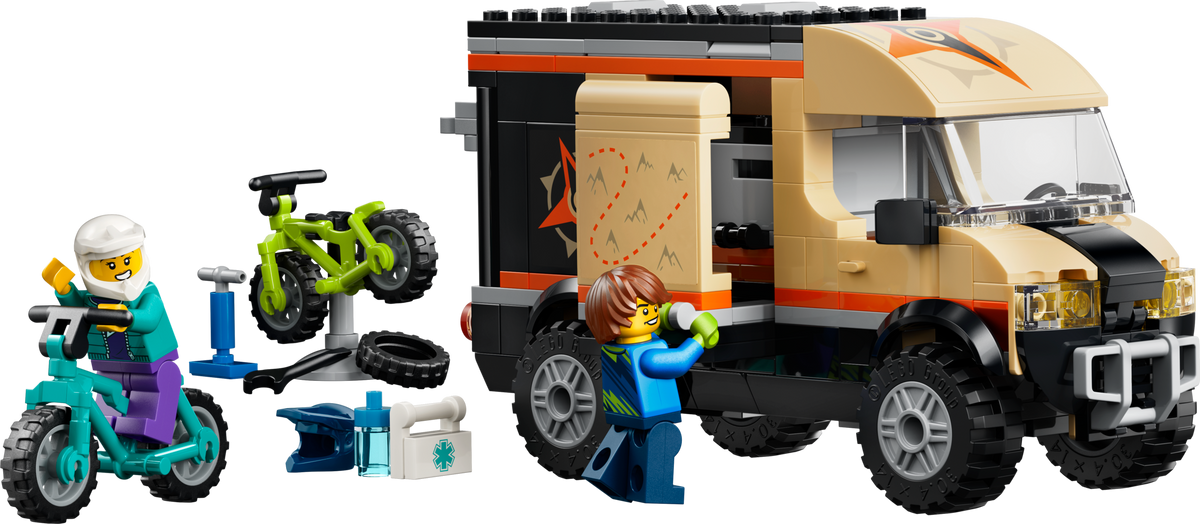 LEGO City Furgoneta de Aventura en Bici 60512