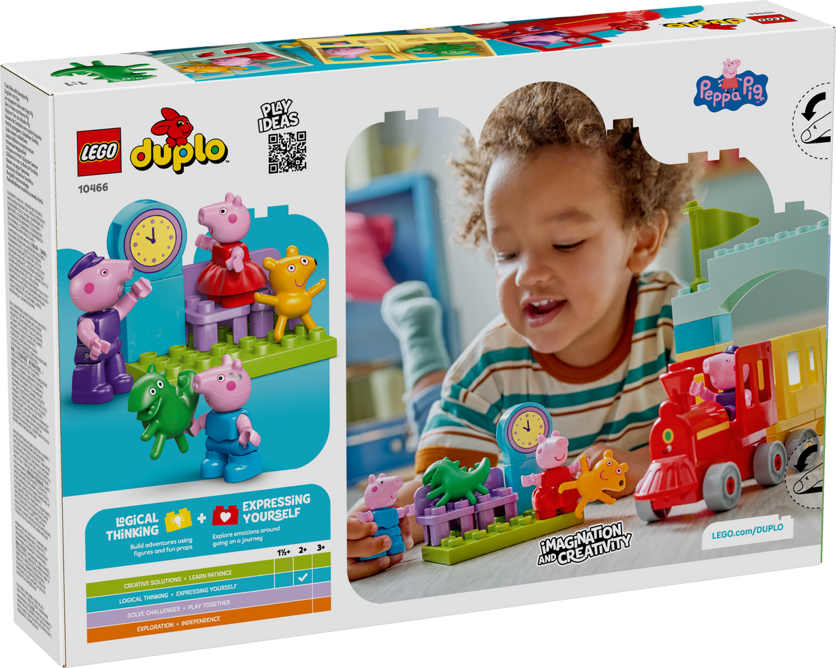 LEGO DUPLO Peppa Pig Viaje en Tren con Abuelo Pig 10466