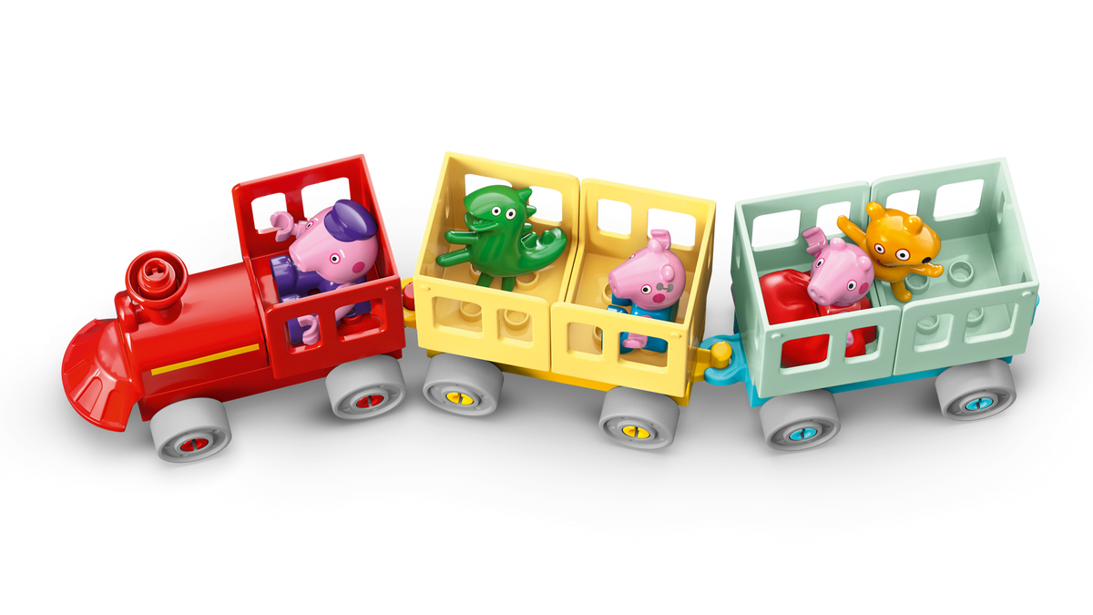 LEGO DUPLO Peppa Pig Viaje en Tren con Abuelo Pig 10466