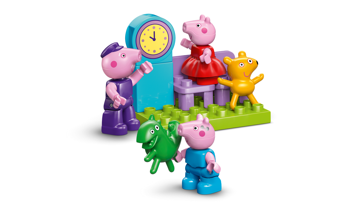 LEGO DUPLO Peppa Pig Viaje en Tren con Abuelo Pig 10466