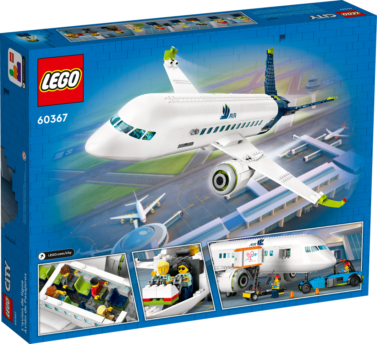 LEGO City Avión de Pasajeros 60367