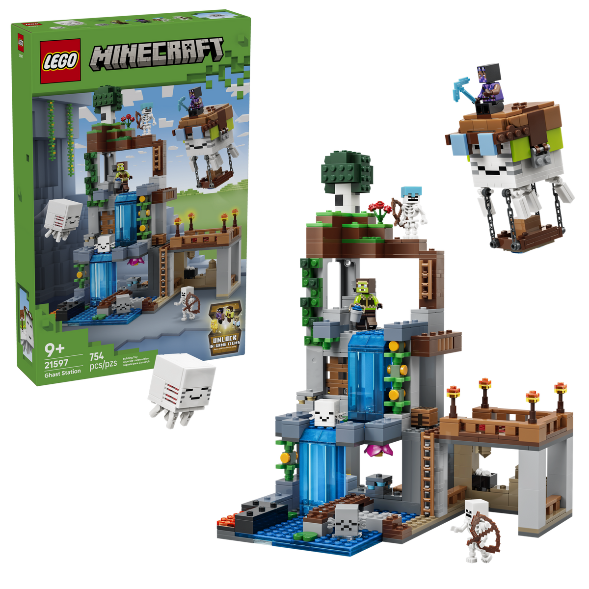 LEGO Minecraft Ghast Station 21597