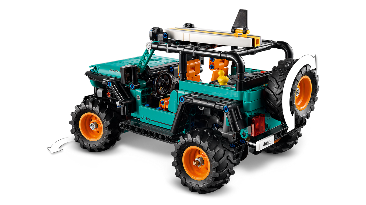 LEGO Technic Jeep Wrangler Rubicon SUV 42227