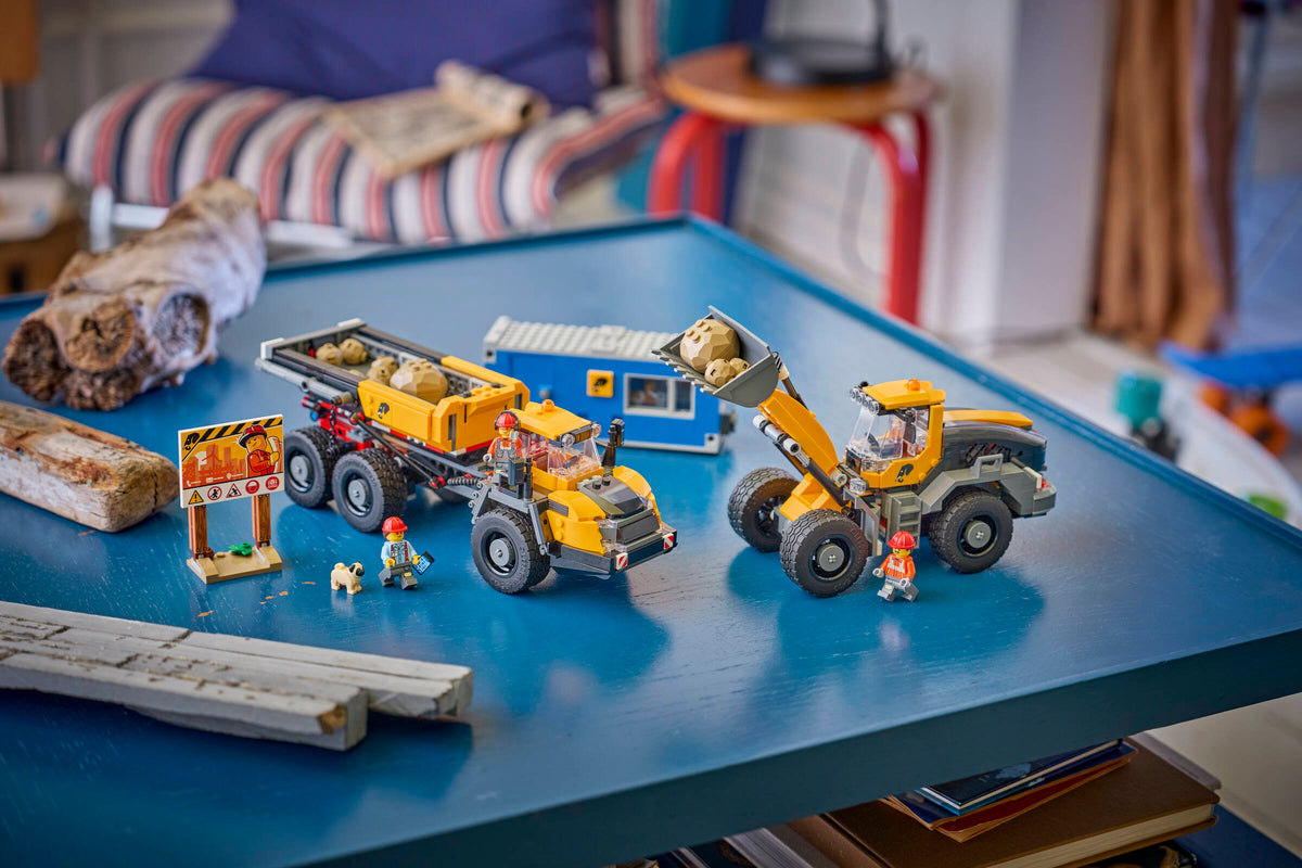 LEGO City Camión Volquete y Cargadora Frontal 60494