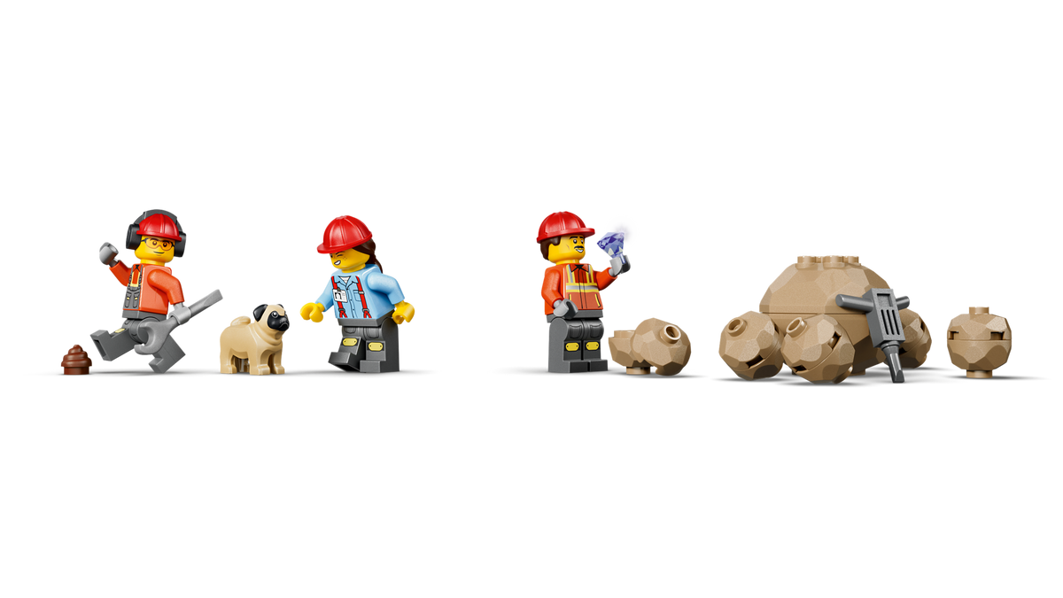 LEGO City Camión Volquete y Cargadora Frontal 60494