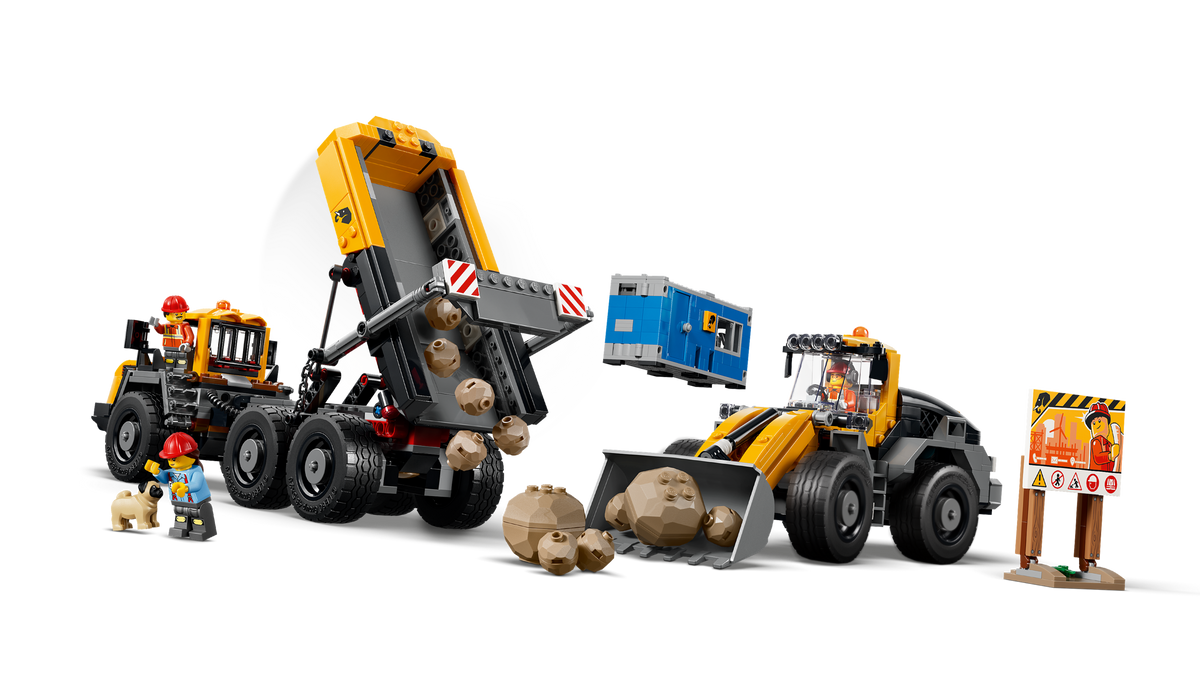 LEGO City Camión Volquete y Cargadora Frontal 60494