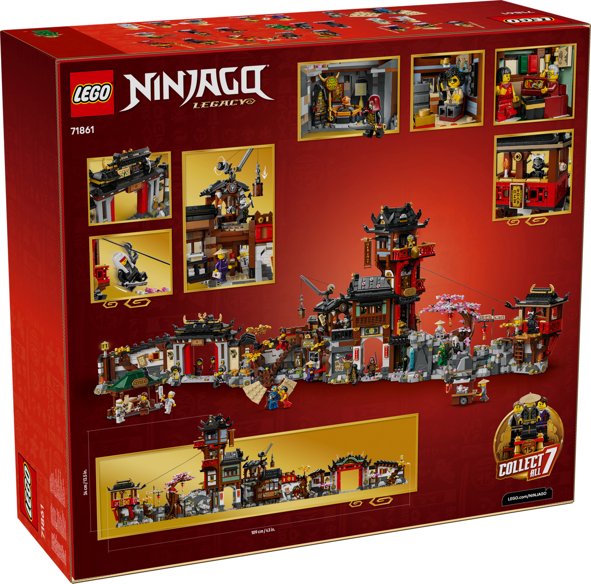 LEGO NINJAGO Pueblo Viejo: 15 Aniversario 71861