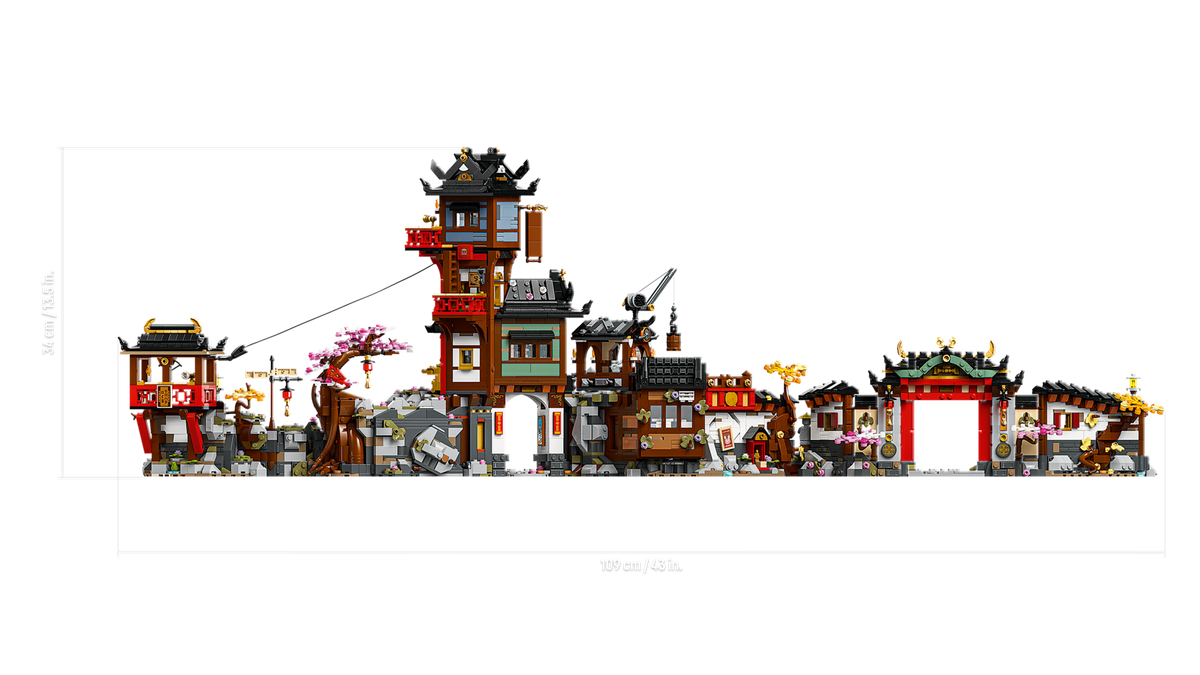 LEGO NINJAGO Pueblo Viejo: 15 Aniversario 71861