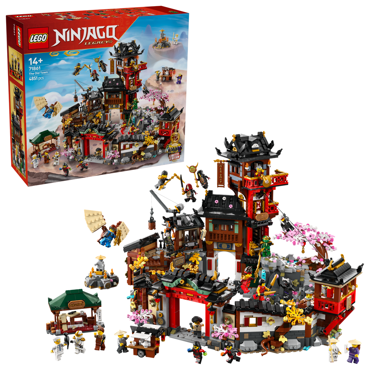 LEGO NINJAGO Pueblo Viejo: 15 Aniversario 71861