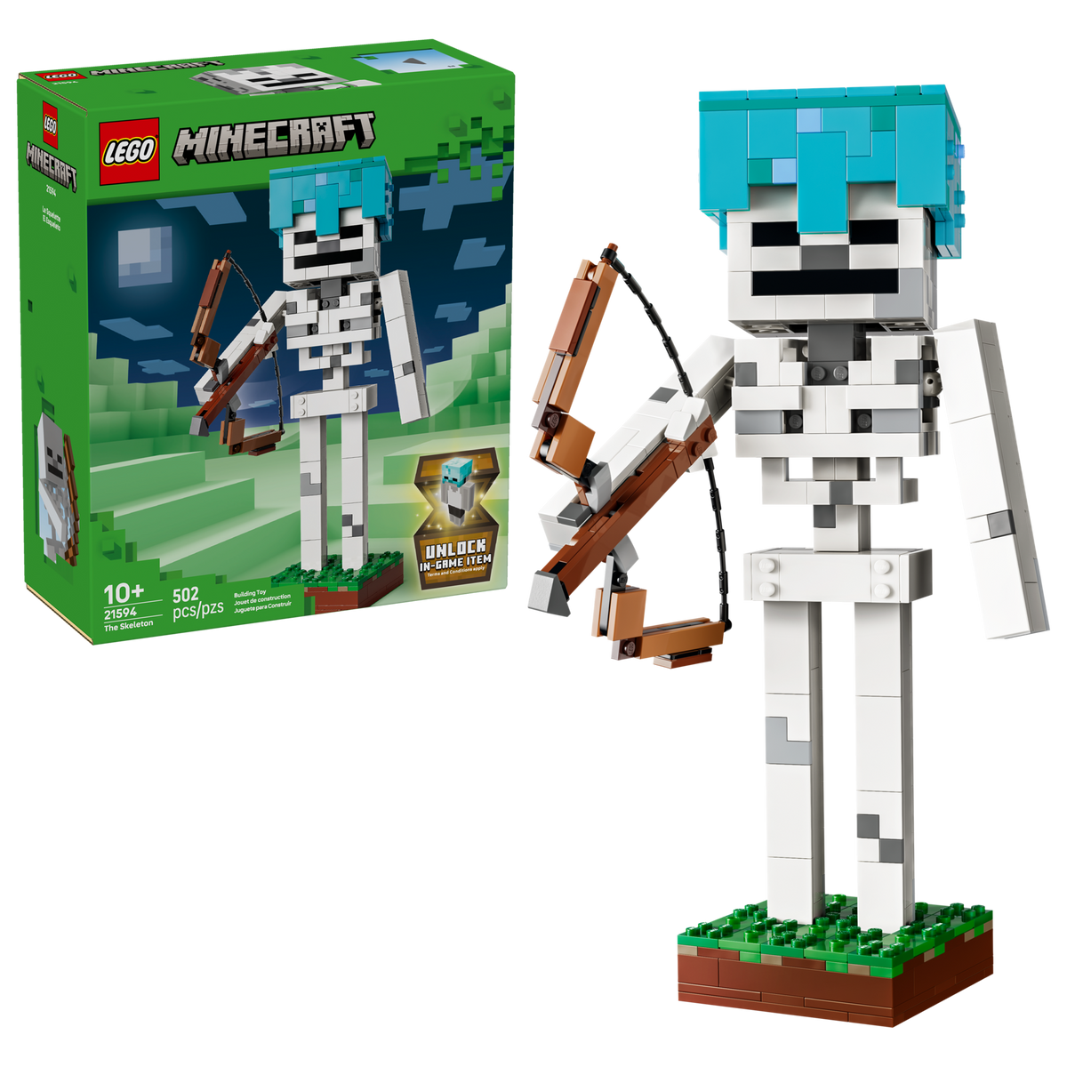 LEGO Minecraft El Esqueleto 21594
