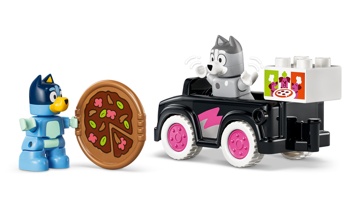LEGO DUPLO Pizzeras con Muffin y Bluey 10469