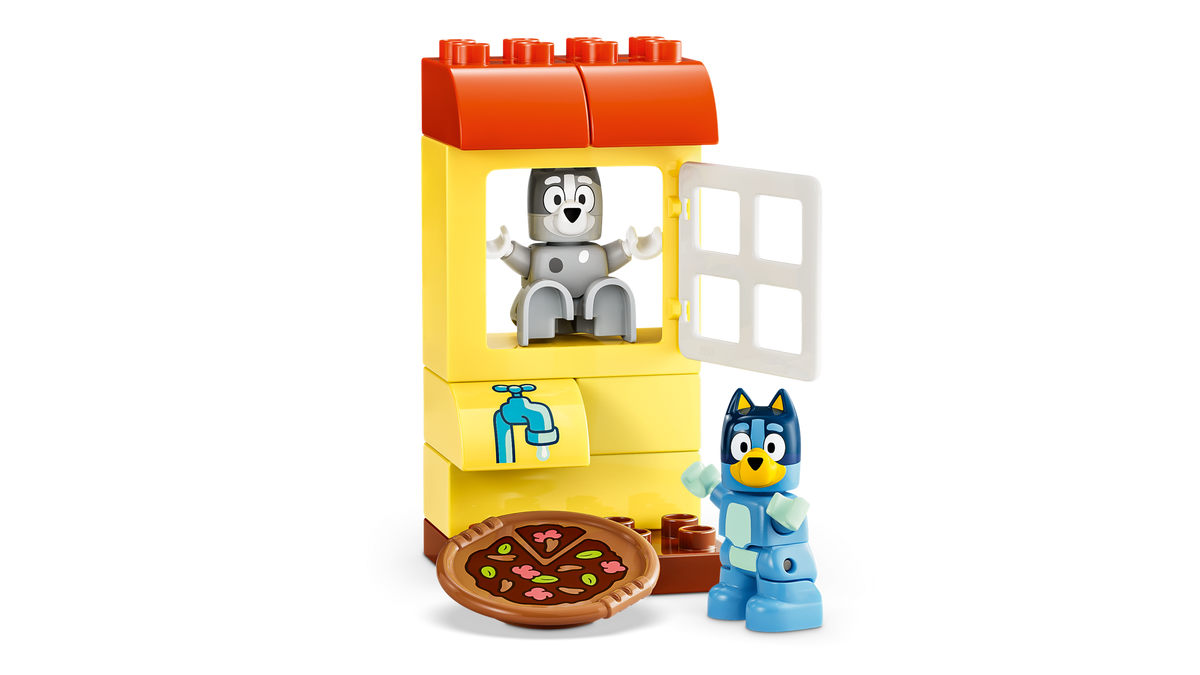 LEGO DUPLO Pizzeras con Muffin y Bluey 10469