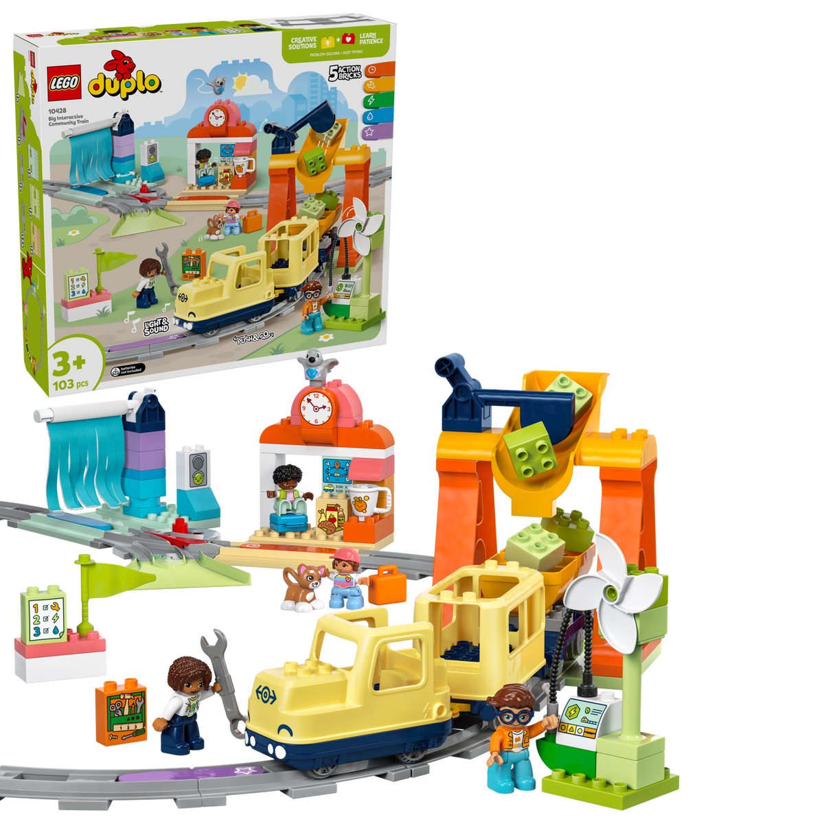 LEGO DUPLO Gran Tren Comunitario Interactivo 10428
