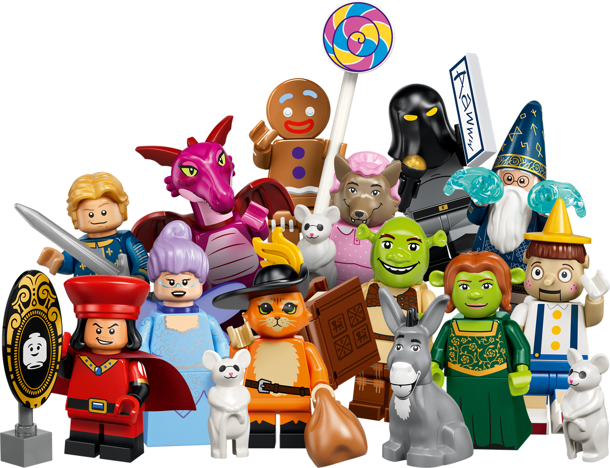 LEGO Minifigures Edición Shrek Paquete de 6 66815