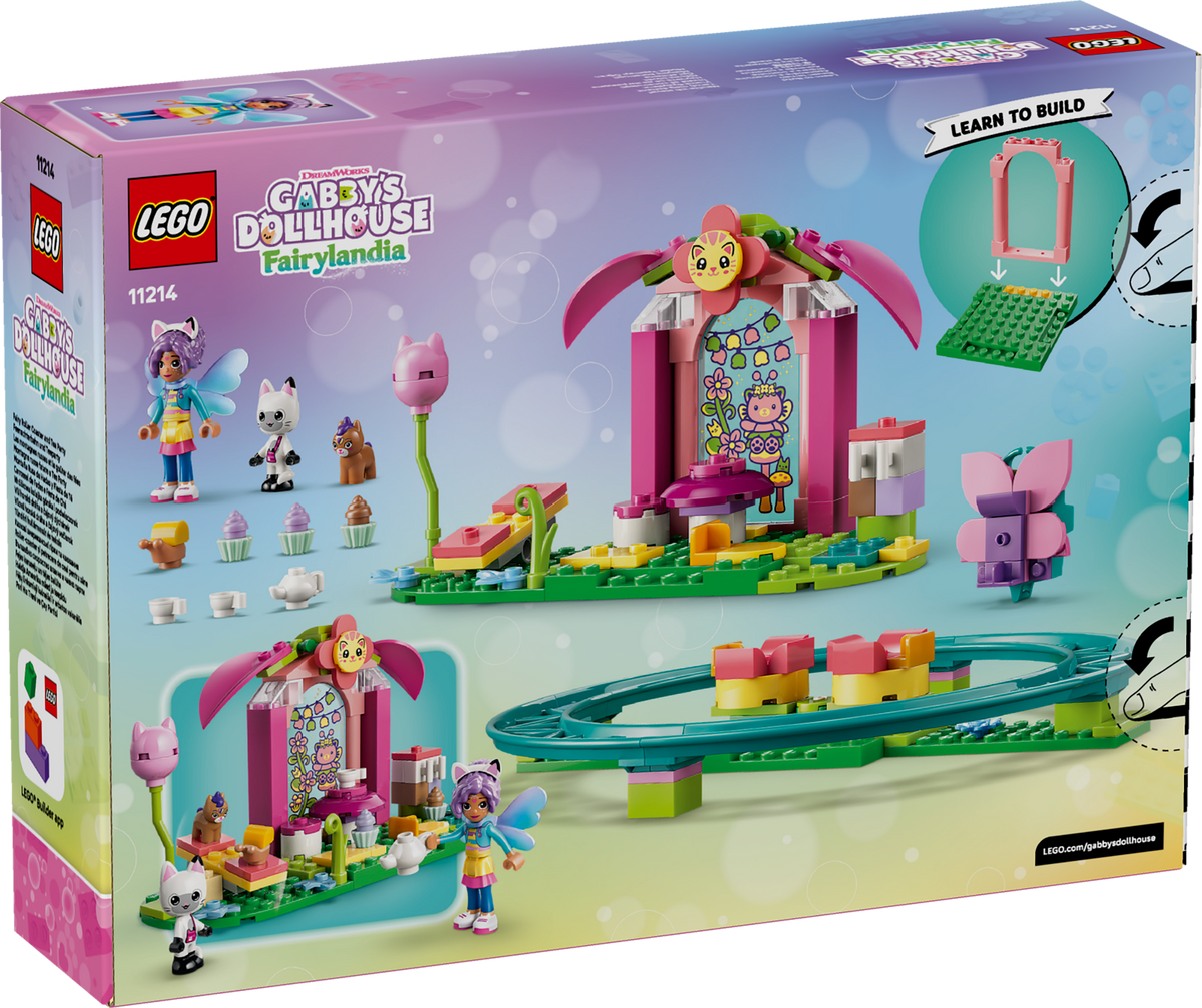 LEGO La Casa de Muñecas de Gabby Montaña Rusa de Hadas y Fiesta de Té 11214