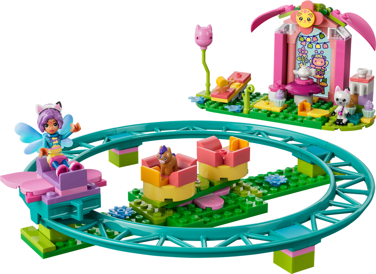 LEGO La Casa de Muñecas de Gabby Montaña Rusa de Hadas y Fiesta de Té 11214