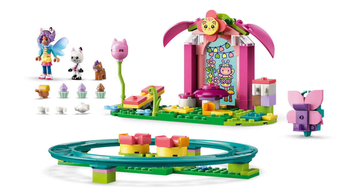 LEGO La Casa de Muñecas de Gabby Montaña Rusa de Hadas y Fiesta de Té 11214