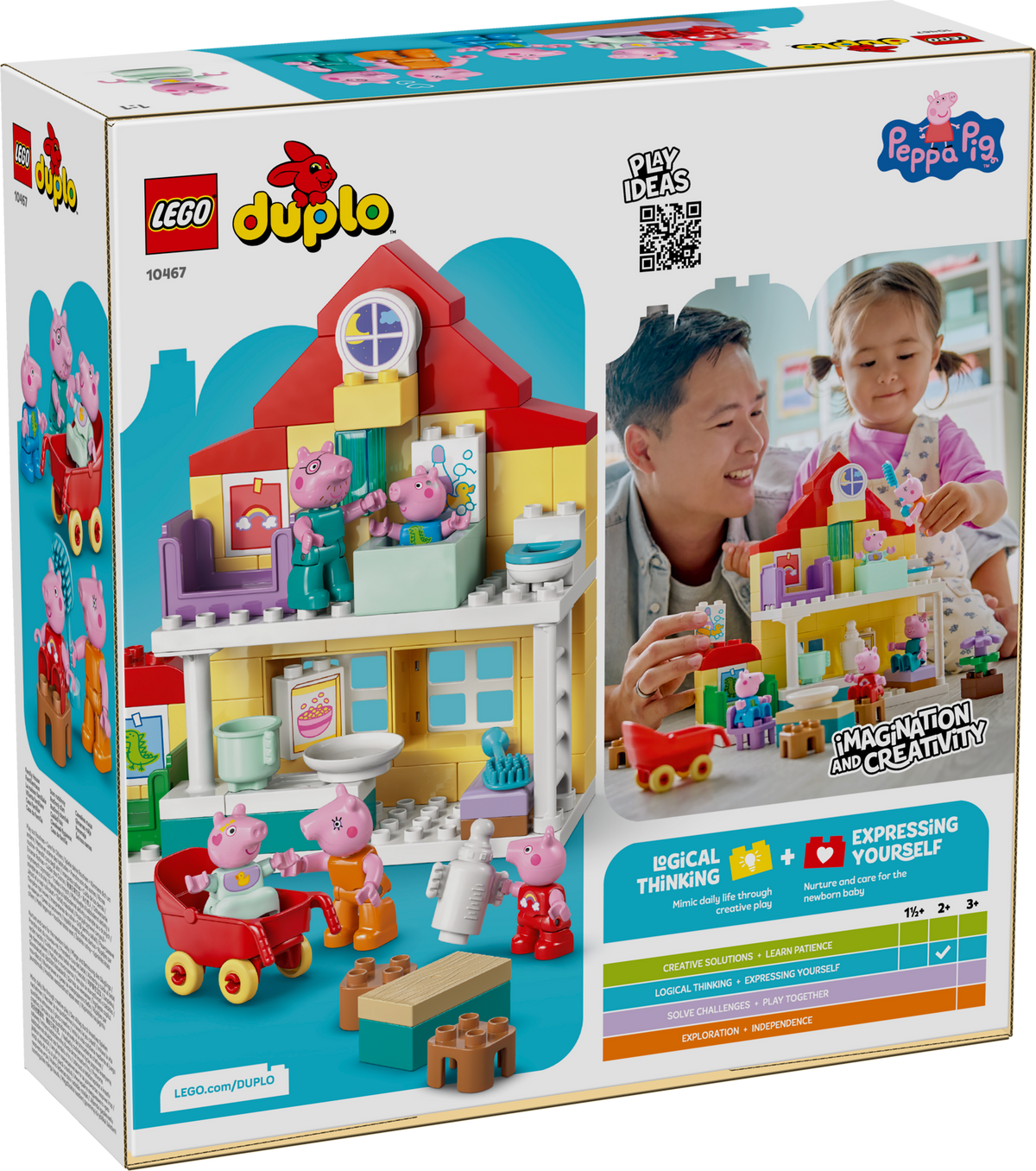 LEGO DUPLO Peppa Pig Casa Familiar 10467