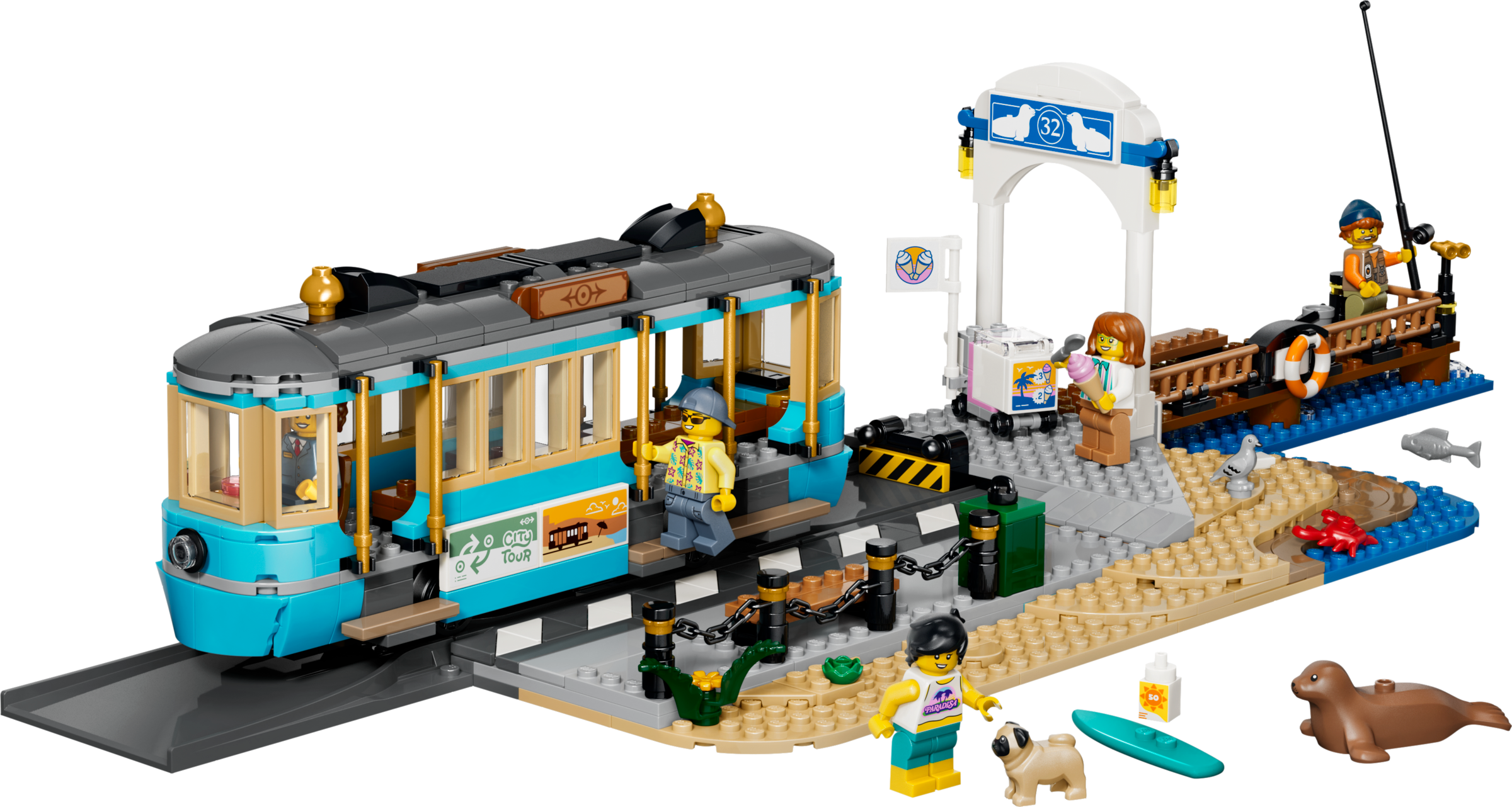 LEGO City Tranvía Clásico de la Costa 60506