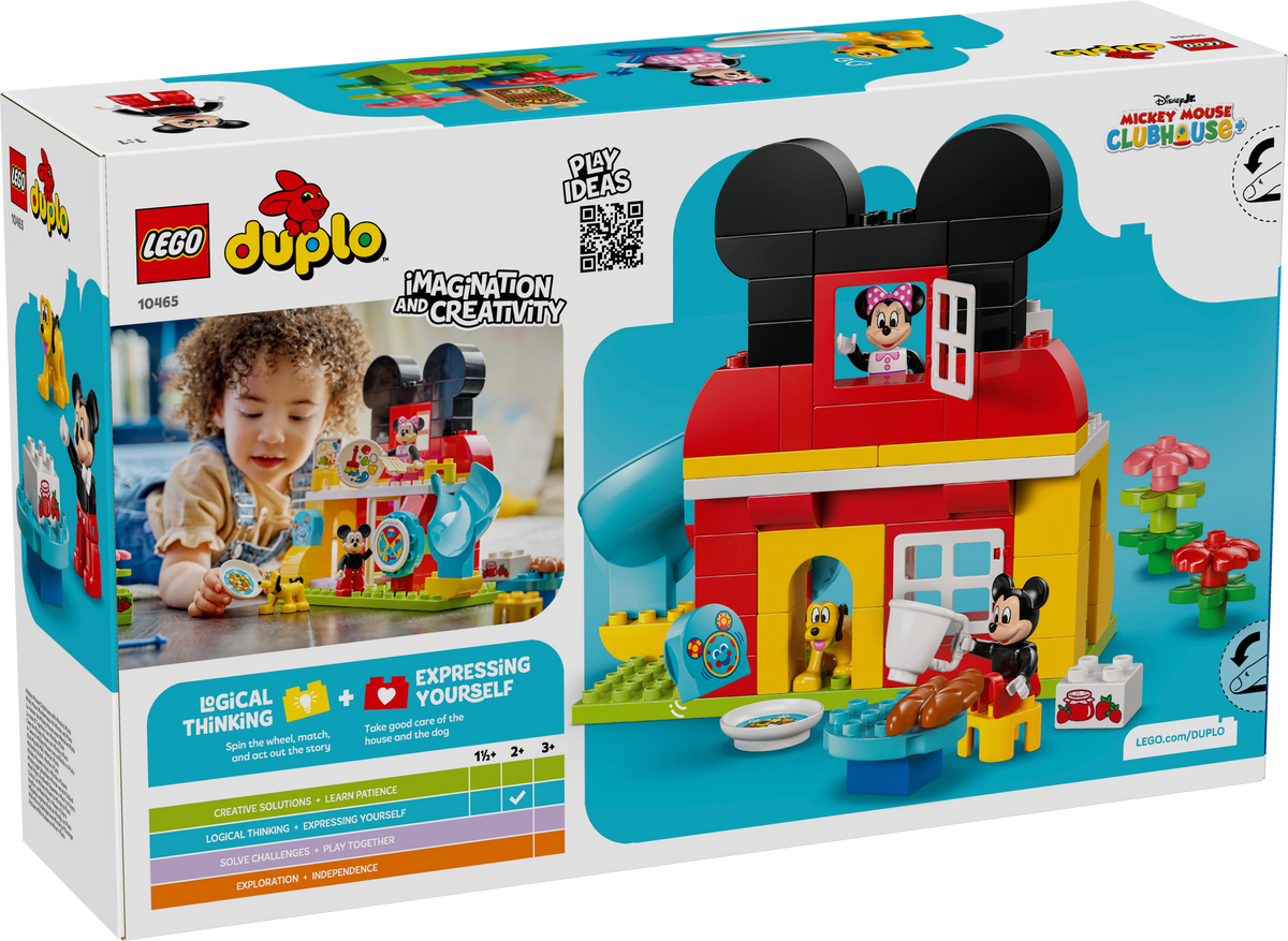LEGO DUPLO Disney Casa de Mickey Mouse con Minnie y Pluto 10465