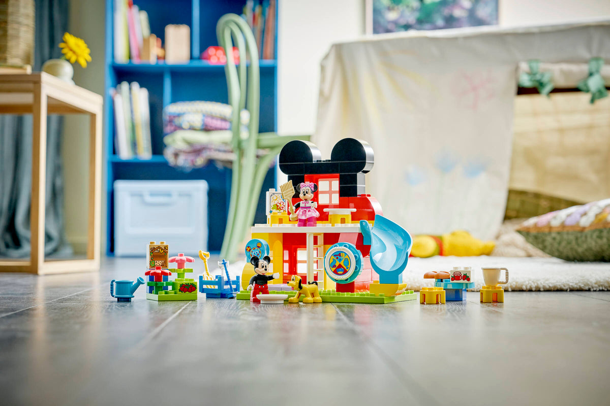 LEGO DUPLO Disney Casa de Mickey Mouse con Minnie y Pluto 10465
