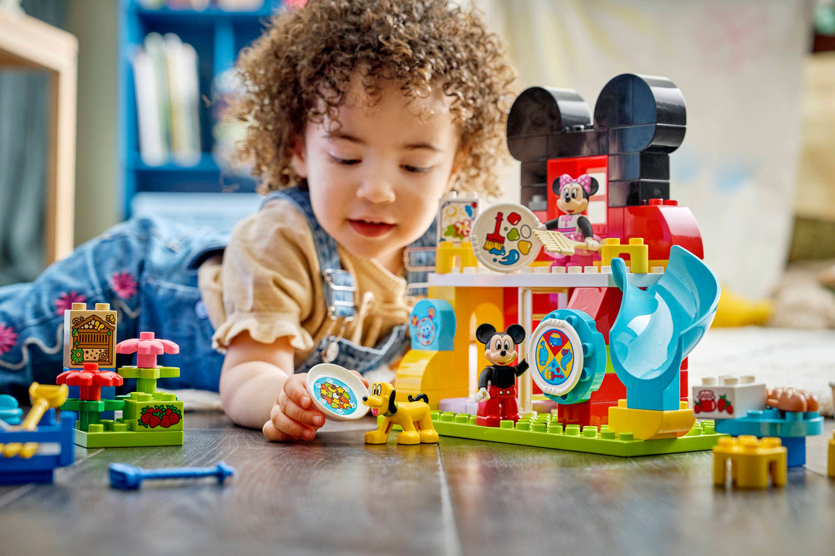 LEGO DUPLO Disney Casa de Mickey Mouse con Minnie y Pluto 10465