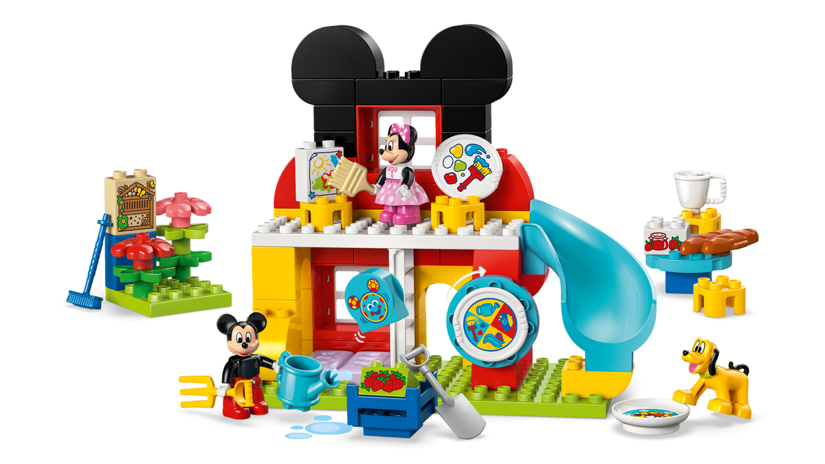 LEGO DUPLO Disney Casa de Mickey Mouse con Minnie y Pluto 10465